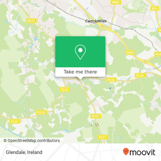 Glendale map