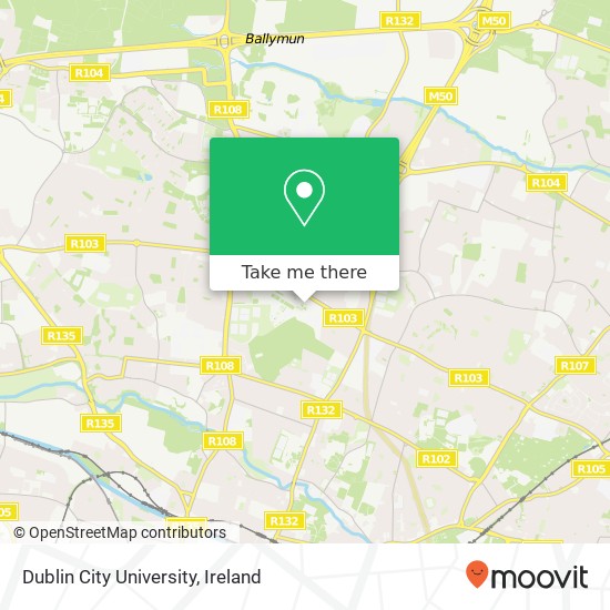 Dublin City University plan