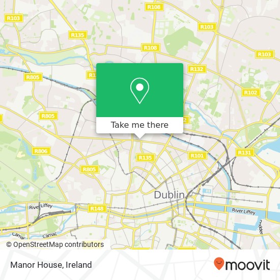Manor House map
