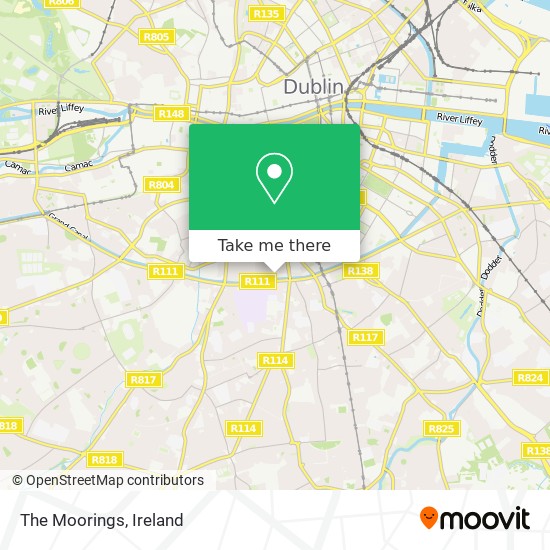 The Moorings map