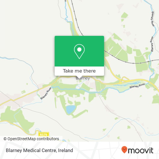 Blarney Medical Centre map