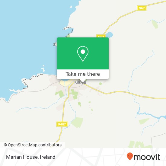 Marian House map