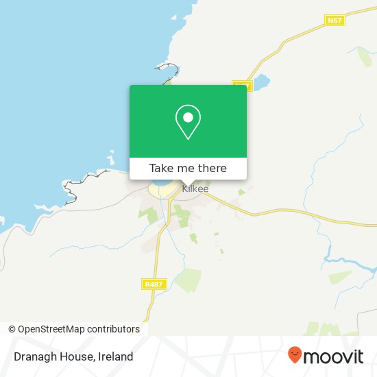 Dranagh House map