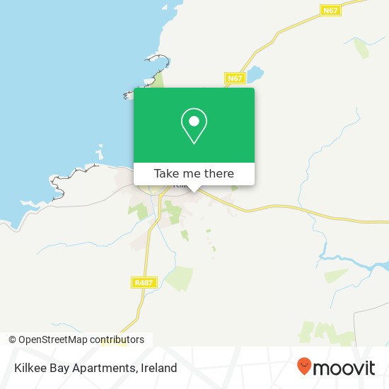 Kilkee Bay Apartments map