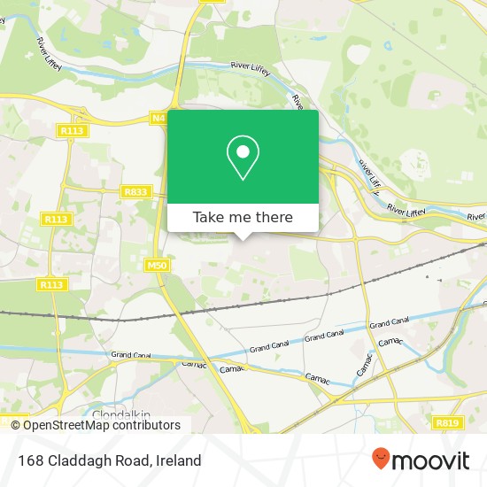 168 Claddagh Road map