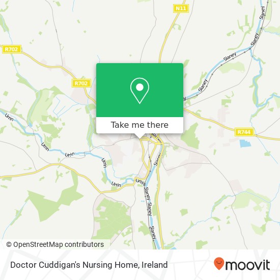 Doctor Cuddigan's Nursing Home map