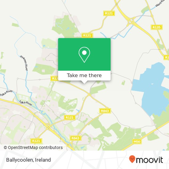 Ballycoolen map