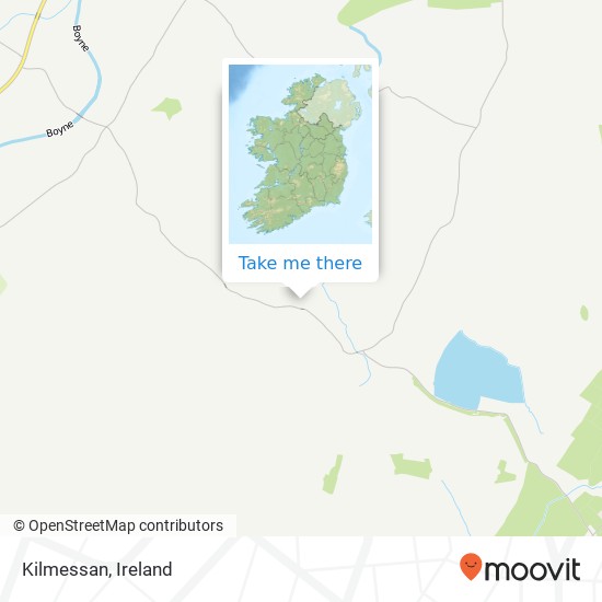 Kilmessan map