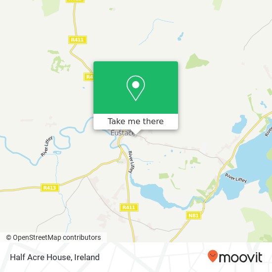Half Acre House map
