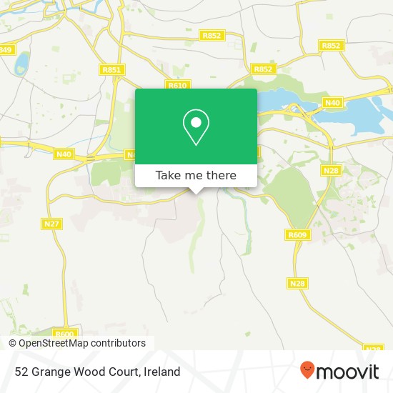 52 Grange Wood Court map