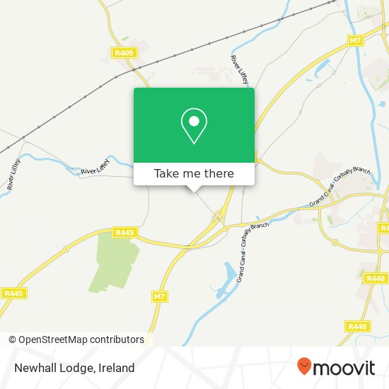 Newhall Lodge map