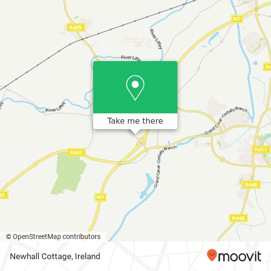 Newhall Cottage map