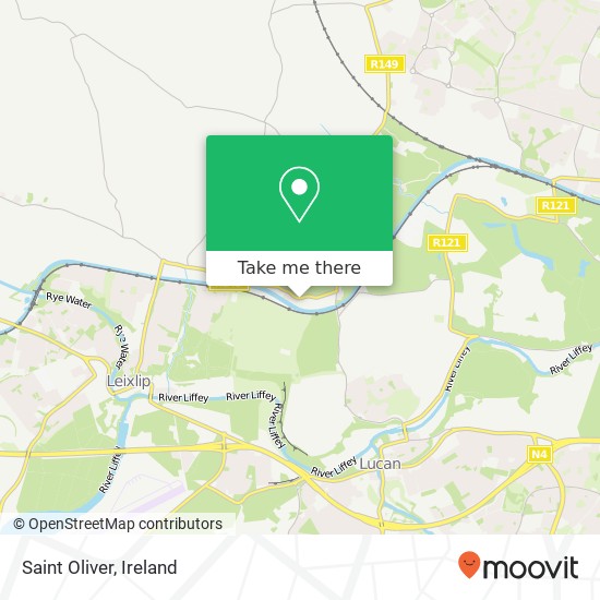 Saint Oliver map