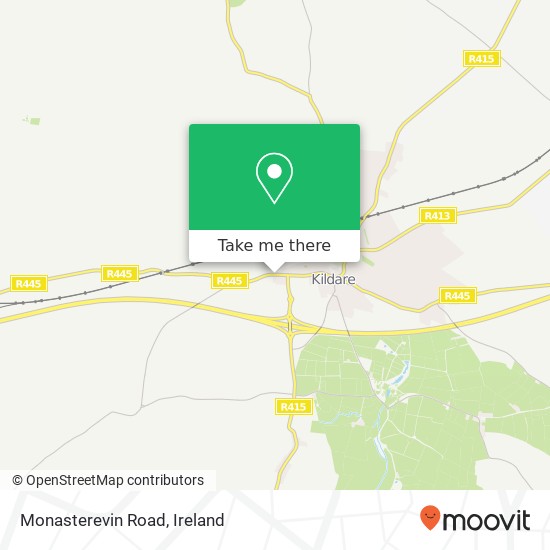 Monasterevin Road map