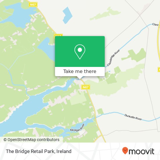 The Bridge Retail Park map