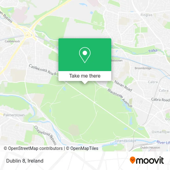 Dublin 8 Area Map How To Get To Dublin 8 By Bus, Train Or Light Rail?