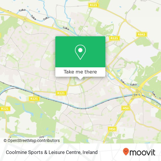 Coolmine Sports & Leisure Centre map