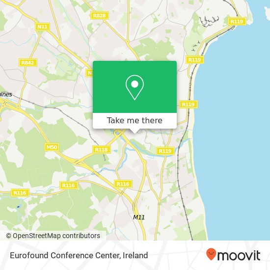 Eurofound Conference Center map