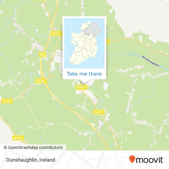 Dunshaughlin map