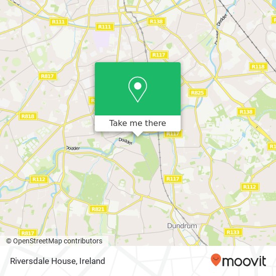 Riversdale House map