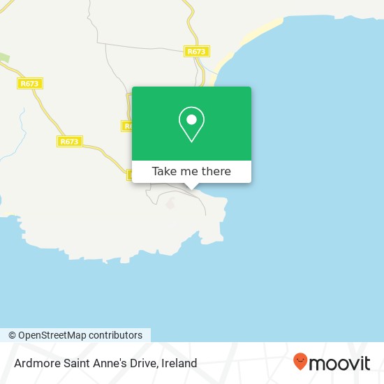 Ardmore Saint Anne's Drive map