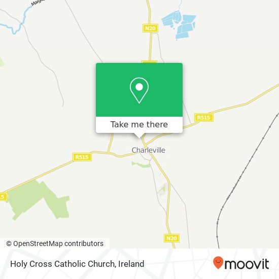 Holy Cross Catholic Church map