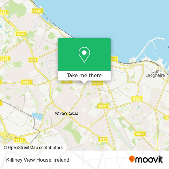 Killiney View House map