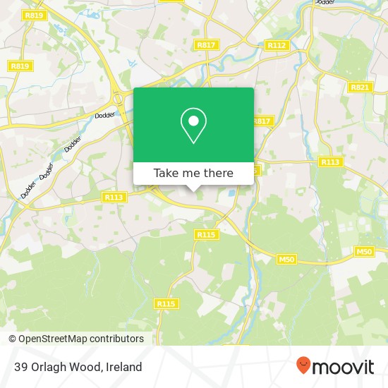 39 Orlagh Wood map