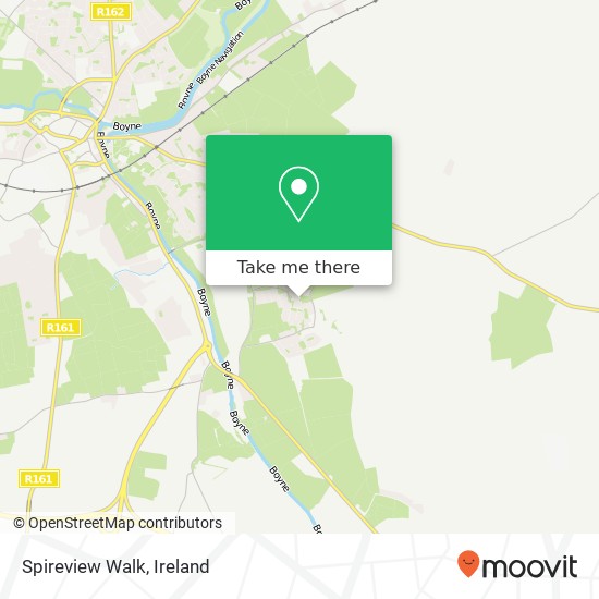 Spireview Walk map