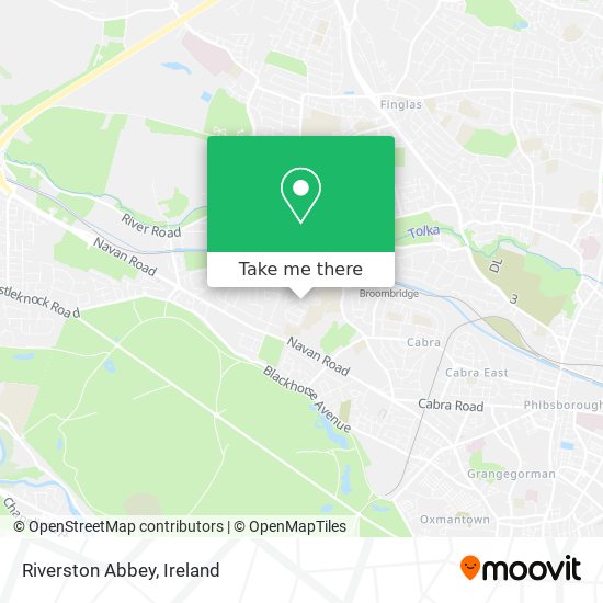 Riverston Abbey map