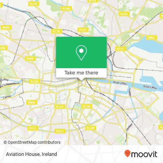 Aviation House map