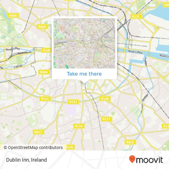 Dublin Inn map