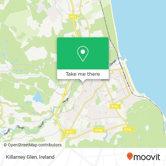 Killarney Glen map