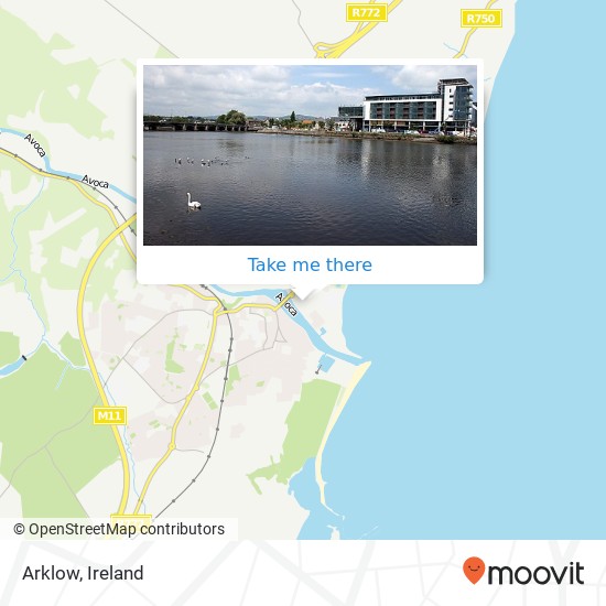 Arklow map