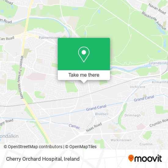 Cherry Orchard Hospital map