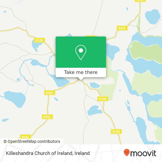 Killeshandra Church of Ireland map