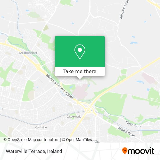 Waterville Terrace map