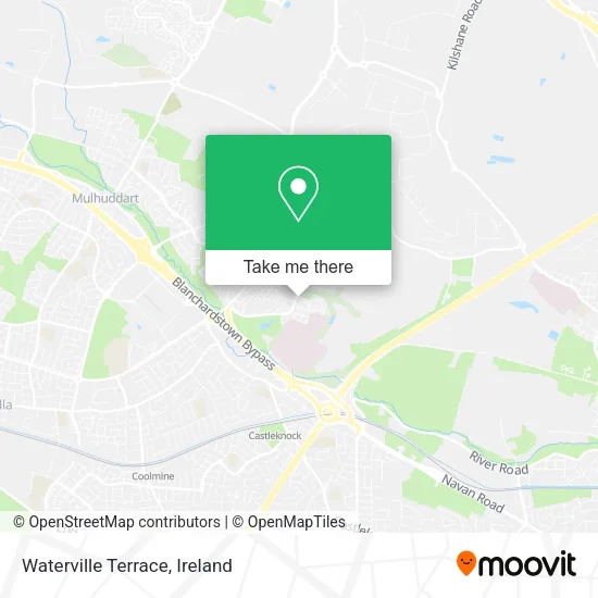 Waterville Terrace map