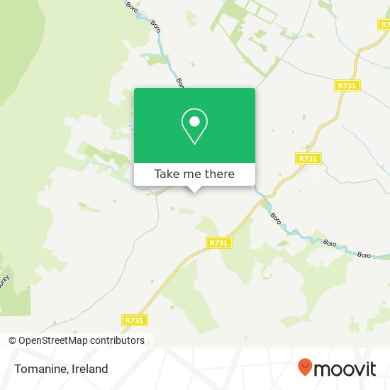 Tomanine map