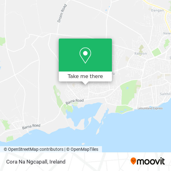 Cora Na Ngcapall map