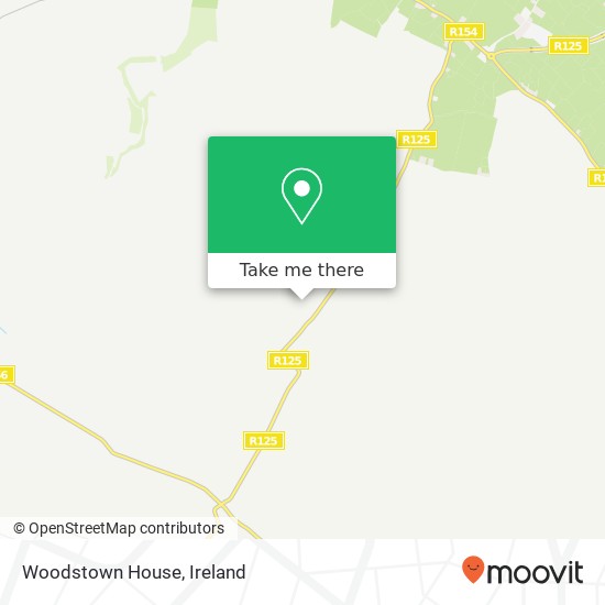 Woodstown House map