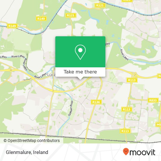 Glenmalure map