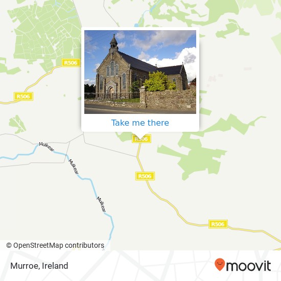 Murroe map