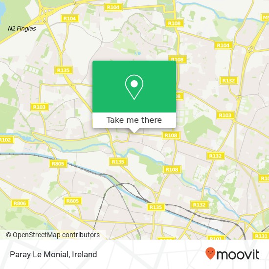 Paray Le Monial map