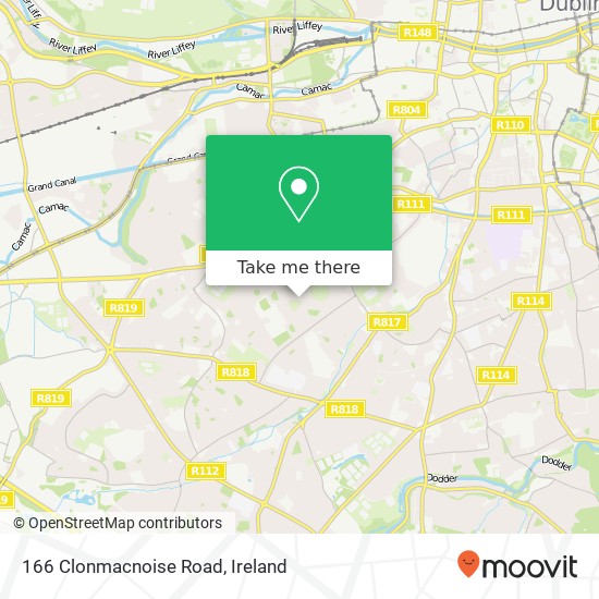 166 Clonmacnoise Road map