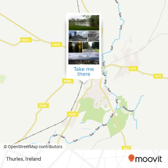 Thurles map