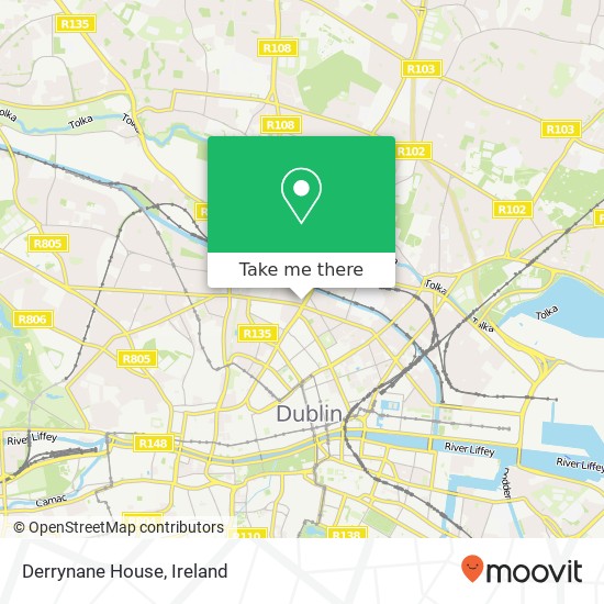 Derrynane House map