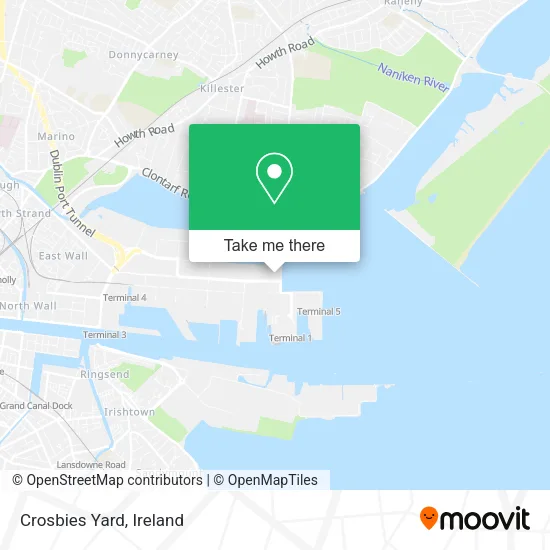 Crosbies Yard map