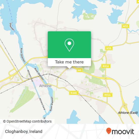 Cloghanboy map