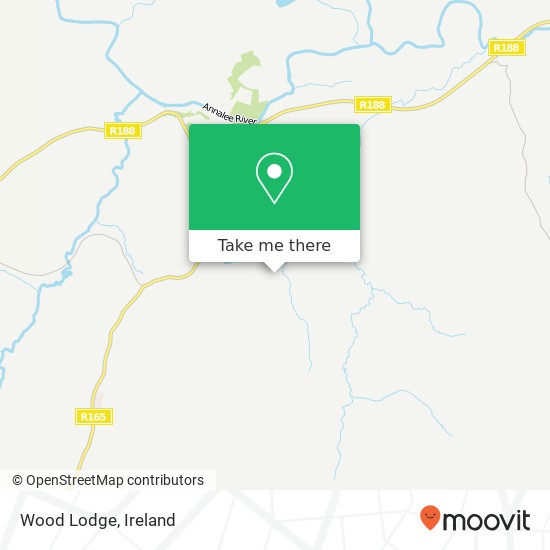 Wood Lodge map